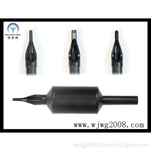 New Disposable 1" (25mm) Black Plastic Grips with Black Tip